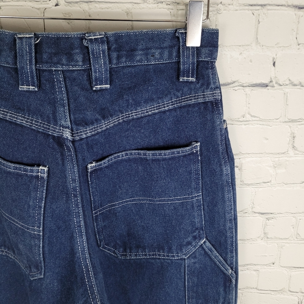 EXHAUST | vintage carpenter wide leg grunge 90s Y2K jeans